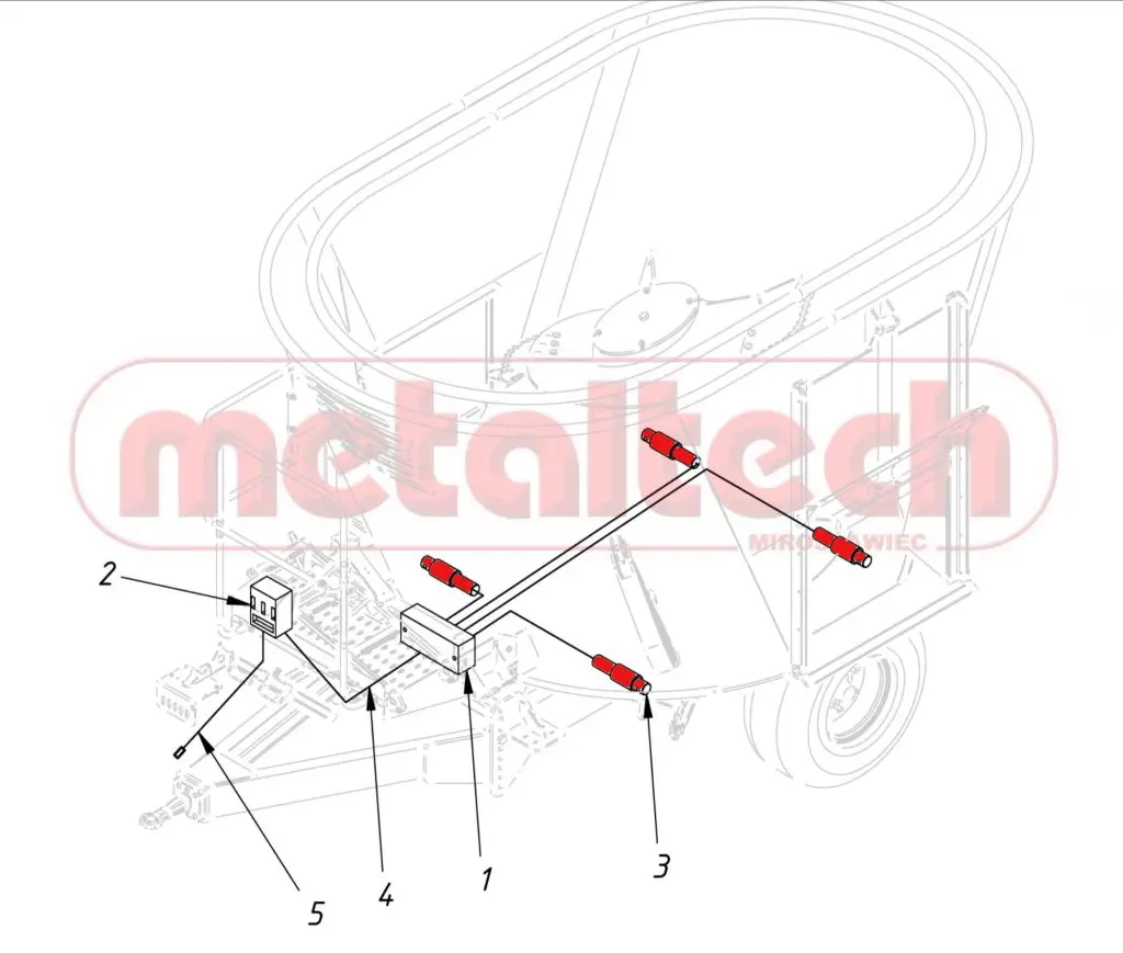 Каталожна сторінка вагового датчика DG 8500/400-AB Metaltech